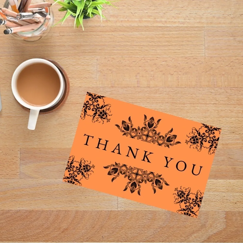 Set of 10 Halloween Thank You Cards